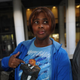 Wanda Johnson, the mother of Oscar Grant, points to his picture as she leaves a March 26, 2010, pretrial hearing at the Criminal Courts Building in Los Angeles for Johannes Mehserle, the former Bay Area Rapid Transit officer charged with murder in Grant’s 2009 shooting death.
MARK RALSTON/AFP/Getty Images